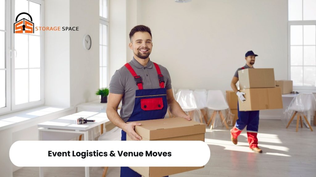 Event Logistics & Venue Moves Pack and Move Storage Space Dubai