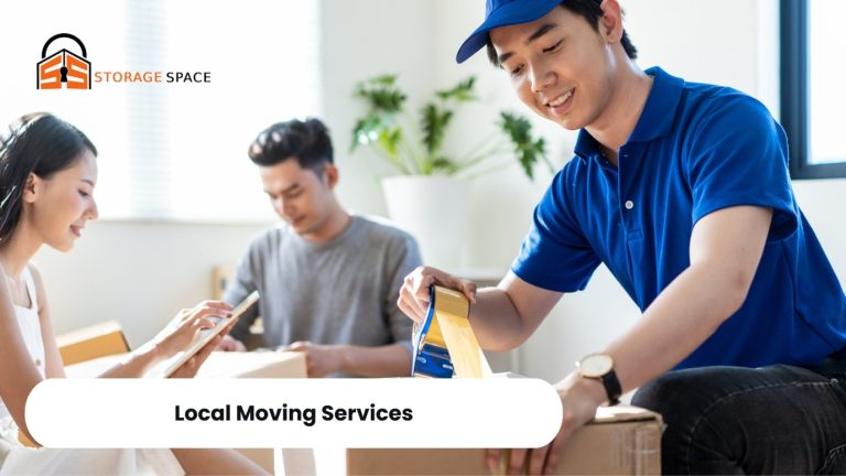 Local Moving Services Pack and Move Storage Space Dubai