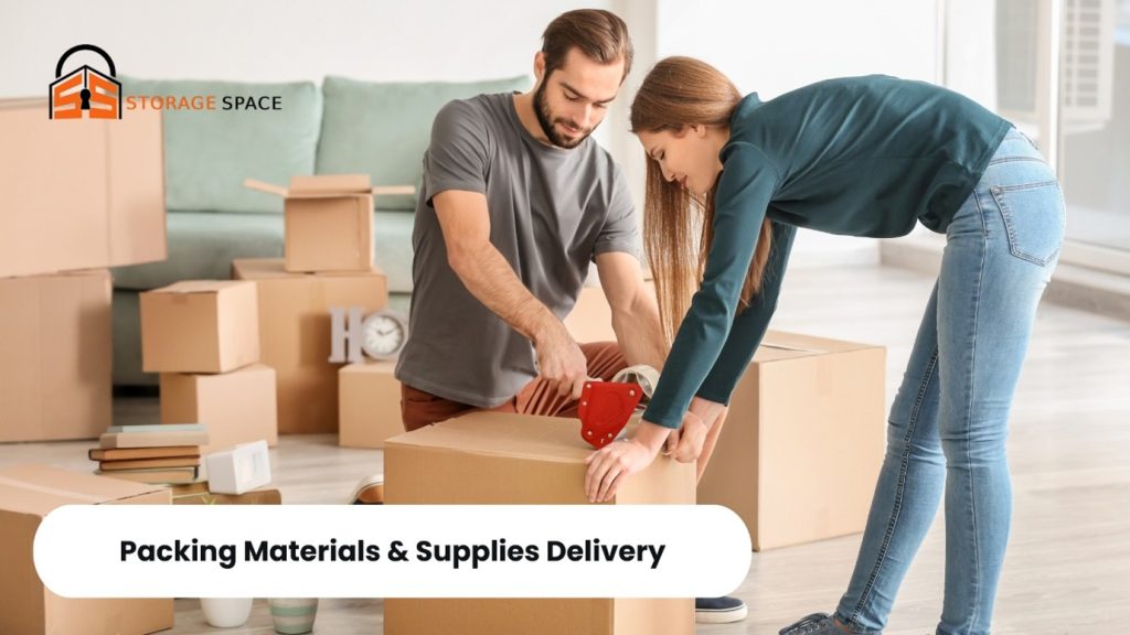 Packing Materials & Supplies Delivery Pack and Move Storage Space Dubai