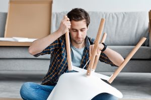 not preparing furniture properly