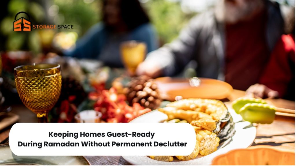 Keeping Homes Guest Ready During Ramadan Without Permanent Declutter storage space dubai