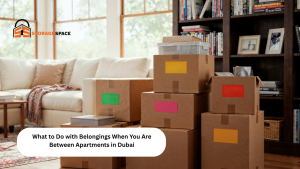 What to Do with Belongings When You Are Between Apartments in Dubai storage space dubai